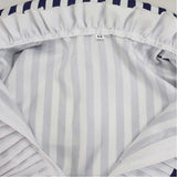 Mr. 3 Blue Striped Shirt Outfit Adult Male Halloween Carnival Costume