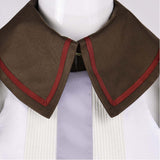 Mushoku Tensei Cosplay Costume Eris Greyrat Brown Outfit With Coat Adult Female Halloween Carnival Costume