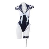 My Dress-Up Darling Cosplay Costume Kitagawa Marin Blue Sailor Swimsuit Adult Female Halloween Carnival Costume