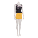 Nami Cosplay Costume Black and Yellow Outfit Adult Female Halloween Carnival Costume