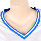 Nami Cosplay Costume Blue and White Striped Outfit Adult Female Halloween Carnival Costume