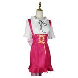 Nami Cosplay Costume Women Pink Dress Adult Female Halloween Carnival Costume
