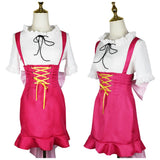 Nami Cosplay Costume Women Pink Dress Adult Female Halloween Carnival Costume