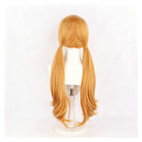 Nami Yellow Twin Ponytail Wig Heat Resistant Synthetic Hair Carnival Halloween Party Props