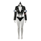 Nico Robin Cosplay Costume Black Leather Suit Adult Female Halloween Carnival Costume