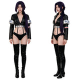 Nico Robin Cosplay Costume Black Leather Suit Adult Female Halloween Carnival Costume