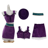 Nico Robin Cosplay Costume Purple Outfit Adult Female Halloween Carnival Costume