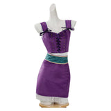 Nico Robin Cosplay Costume Purple Outfit Adult Female Halloween Carnival Costume