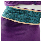Nico Robin Cosplay Costume Purple Outfit Adult Female Halloween Carnival Costume