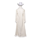 Nico Robin Women White Outfit with Cloak Adult Female Halloween Carnival Costume