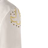 Nico Robin Women White Outfit with Cloak Adult Female Halloween Carnival Costume