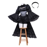 NieR:Automata Cosplay Costume 2B Black Wedding Dress Adult Female Halloween Carnival Costume