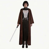 Nightsisters Cosplay Costume Asajj Ventress Brown Outfit Adult Female Halloween Carnival Costume