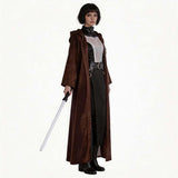 Nightsisters Cosplay Costume Asajj Ventress Brown Outfit Adult Female Halloween Carnival Costume