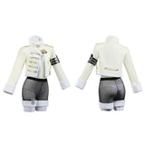 Nikke Goddess of Victory Cosplay Costume Blanc White Uniform Adult Female Halloween Carnival Costume