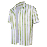 Obsession Cosplay Costume Bear Green Striped Shirt Adult Male Halloween Carnival Costume
