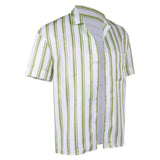 Obsession Cosplay Costume Bear Green Striped Shirt Adult Male Halloween Carnival Costume