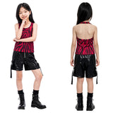 Obsession Cosplay Costume Nikki Kids Children Red Outfit Halloween Carnival Costume