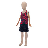 Obsession Cosplay Costume Nikki Kids Children Red Outfit Halloween Carnival Costume
