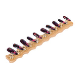 Obsession Nikki Pink and Black Cosplay Nail Stickers Halloween Carnival Costume Accessories