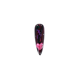 Obsession Nikki Pink and Black Cosplay Nail Stickers Halloween Carnival Costume Accessories
