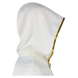 Octopath Traveler Cosplay Costume Temenos Mistral  White Cloak Adult Male Halloween Carnival Costume