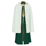 Octopath Traveler Cosplay Costume Temenos Mistral Green Rope Adult Male Halloween Carnival Costume