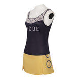 One Piece Cosplay Costume Nami Black Top Skirt Outfits Adult Female Halloween Carnival Costume