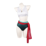 One Piece Cosplay Costume Roronoa Zoro Green Swimsuit Adult Female Halloween Carnival Costume