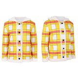 One Piece Live-Action Cosplay Costume Luffy Yellow Coat Adult Male Halloween Carnival Costume