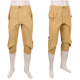 One Piece Live-Action Cosplay Costume Monkey D. luffy Brown Pant Adult Male Halloween Carnival Costume