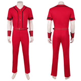 One Piece Live-Action Cosplay Costume Monkey D. Luffy Red Outfit Adult Male Halloween Carnival Costume
