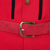 One Piece Live-Action Cosplay Costume Monkey D. Luffy Red Outfit Adult Male Halloween Carnival Costume