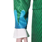 One Piece Live-Action Cosplay Costume Mr. 9 Green Outfit  Adult Male Halloween Carnival Costume
