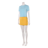 One Piece Live-Action Cosplay Costume Nami Blue and Yellow Outfit Adult Male Halloween Carnival Costume