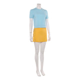 One Piece Live-Action Cosplay Costume Nami Blue and Yellow Outfit Adult Male Halloween Carnival Costume