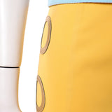 One Piece Live-Action Cosplay Costume Nami Blue and Yellow Outfit Adult Male Halloween Carnival Costume