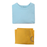 One Piece Live-Action Cosplay Costume Nami Blue and Yellow Outfit Adult Male Halloween Carnival Costume