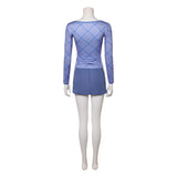 One Piece Live-Action Cosplay Costume Nami Blue Outfit  Adult Female Halloween Carnival Costume
