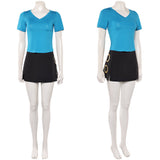 One Piece Live-Action Cosplay Costume Nami Blue Outfit Adult Female Halloween Carnival Costume