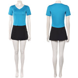 One Piece Live-Action Cosplay Costume Nami Blue Outfit Adult Female Halloween Carnival Costume