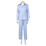 One Piece Live-Action Cosplay Costume Nami Blue Pajamas Adult  Female Halloween Carnival Costume