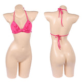 One Piece Live-Action Cosplay Costume Nami Pink Swimsuit Adult Female Halloween Carnival Costume