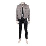 One Piece Live-Action Cosplay Costume Roronoa Zoro Gray Outfit Adult Male Halloween Carnival Costume
