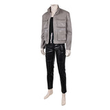 One Piece Live-Action Cosplay Costume Roronoa Zoro Gray Outfit Adult Male Halloween Carnival Costume