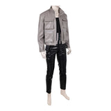 One Piece Live-Action Cosplay Costume Roronoa Zoro Gray Outfit Adult Male Halloween Carnival Costume