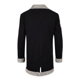 One Piece Live-Action Cosplay Costume Sanji Black Coat Outfit Adult Male Halloween Carnival Costume