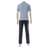One Piece Live-Action Cosplay Costume Sanji Blue Outfit Adult Male Halloween Carnival Costume