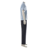 One Piece Live-Action Cosplay Costume Sanji Blue Outfit Adult Male Halloween Carnival Costume