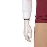 One Piece Live-Action Cosplay Costume Sanji Red Outfit Adult Male Halloween Carnival Costume